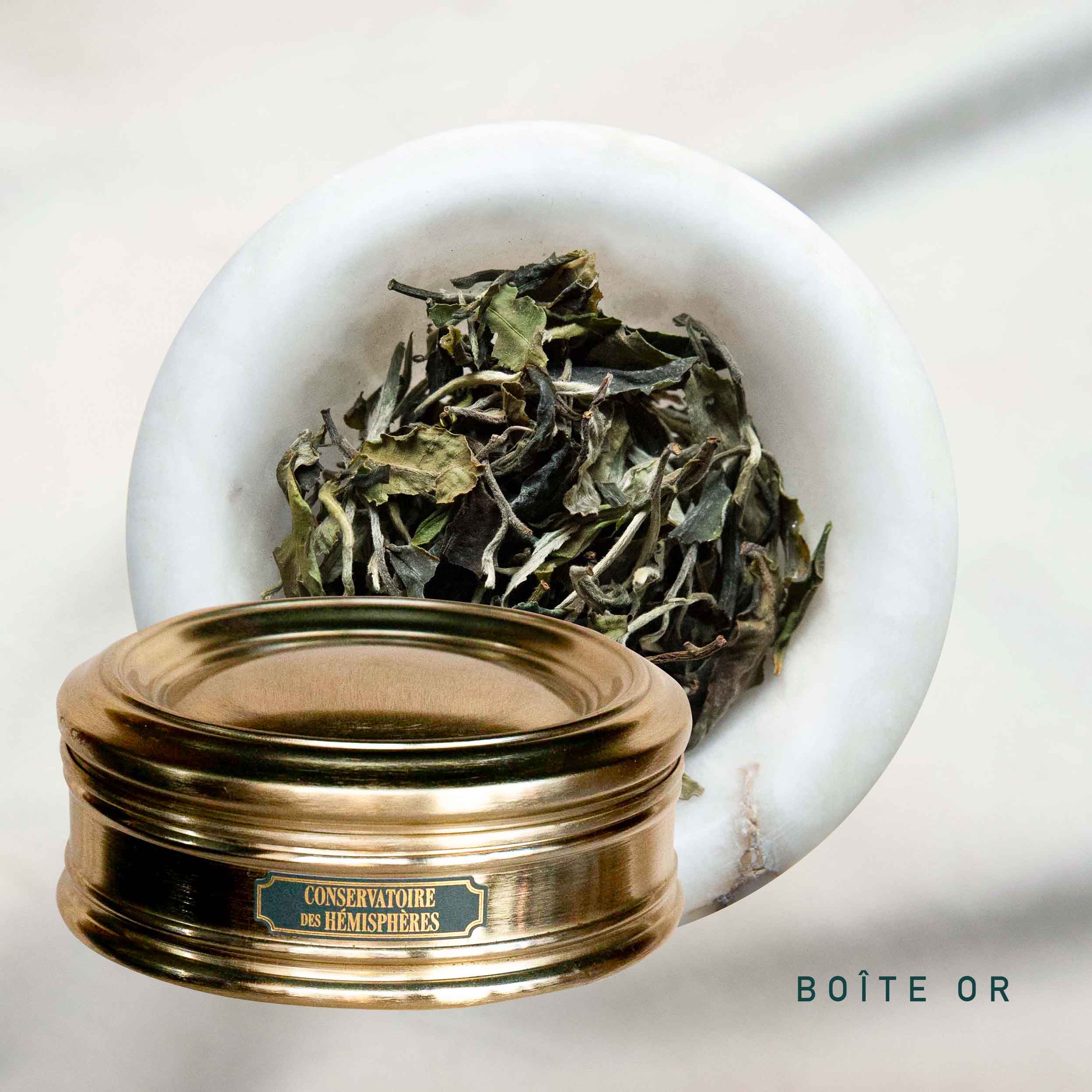 BAI MU DAN Thés d'origine et Grands Crus Conservatoire des Hémisphères Thés