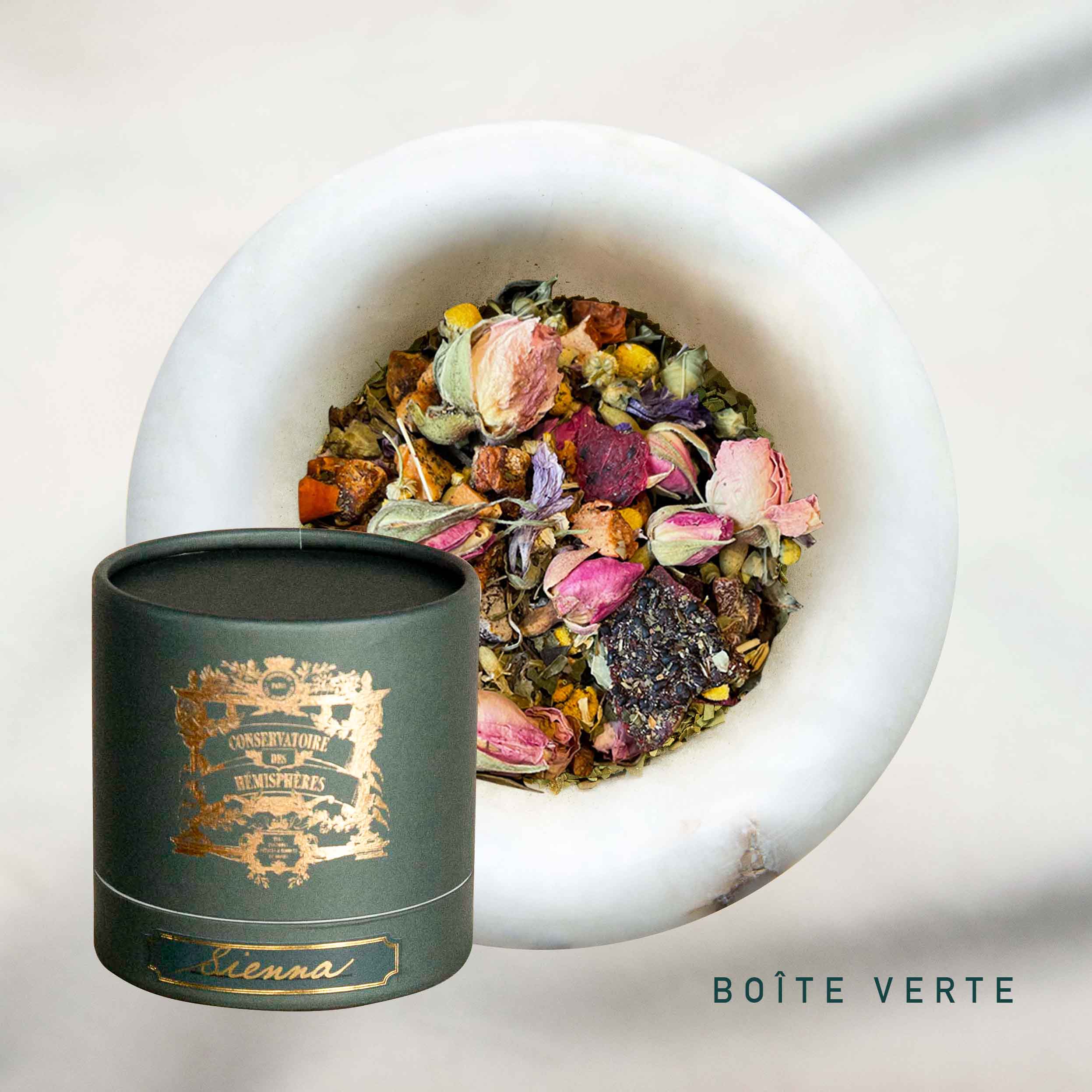 BOUQUET TOMOJI Infusions et Roiboos Conservatoire des Hémisphères Thés