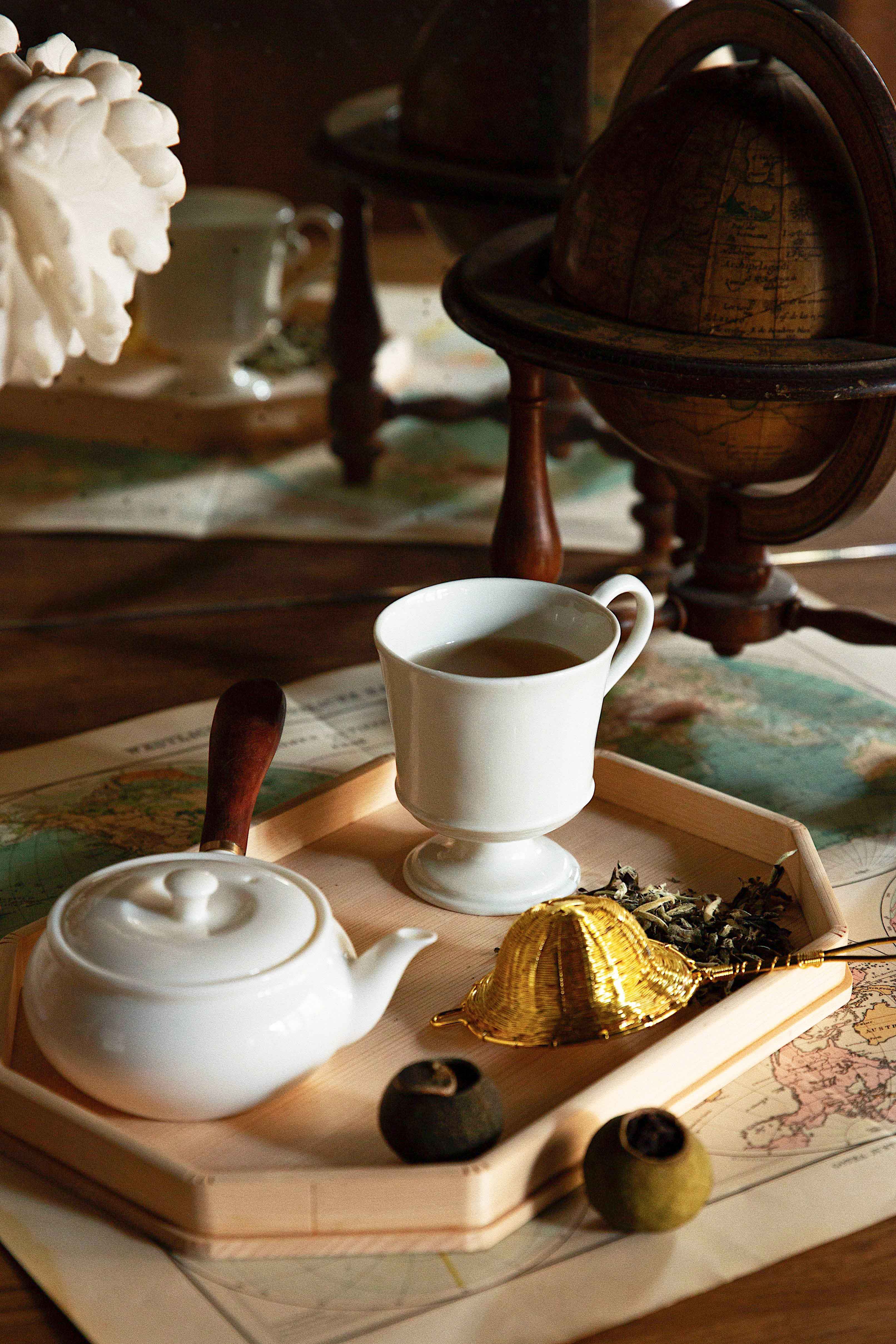 DARJEELING DE PRINTEMPS DES JARDINS D'AVANGROVE Thés d'origine et Grands Crus Conservatoire des Hémisphères Thés