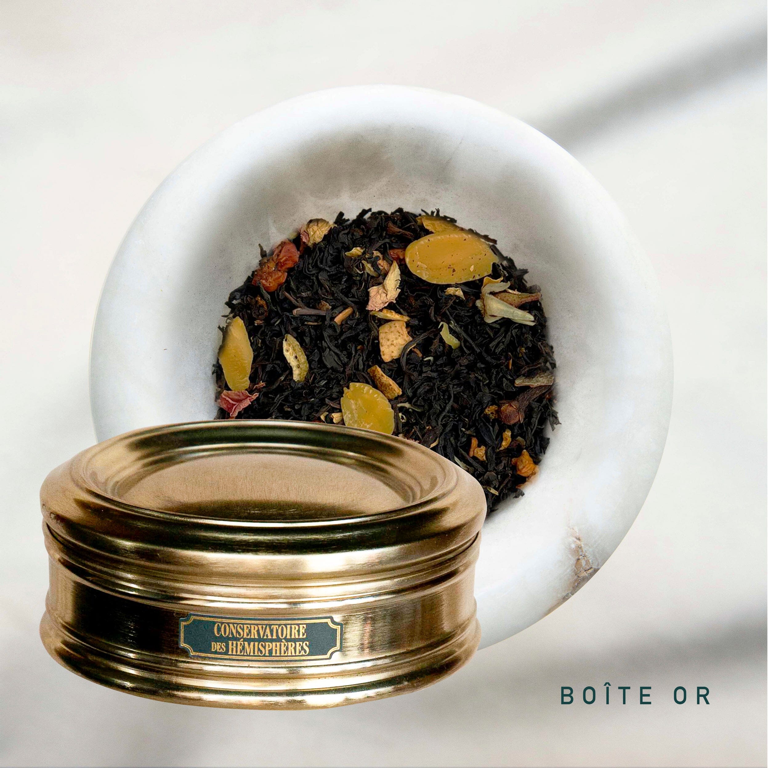 THÉ DU CARROUSEL Thés parfumés Conservatoire des Hémisphères Thés