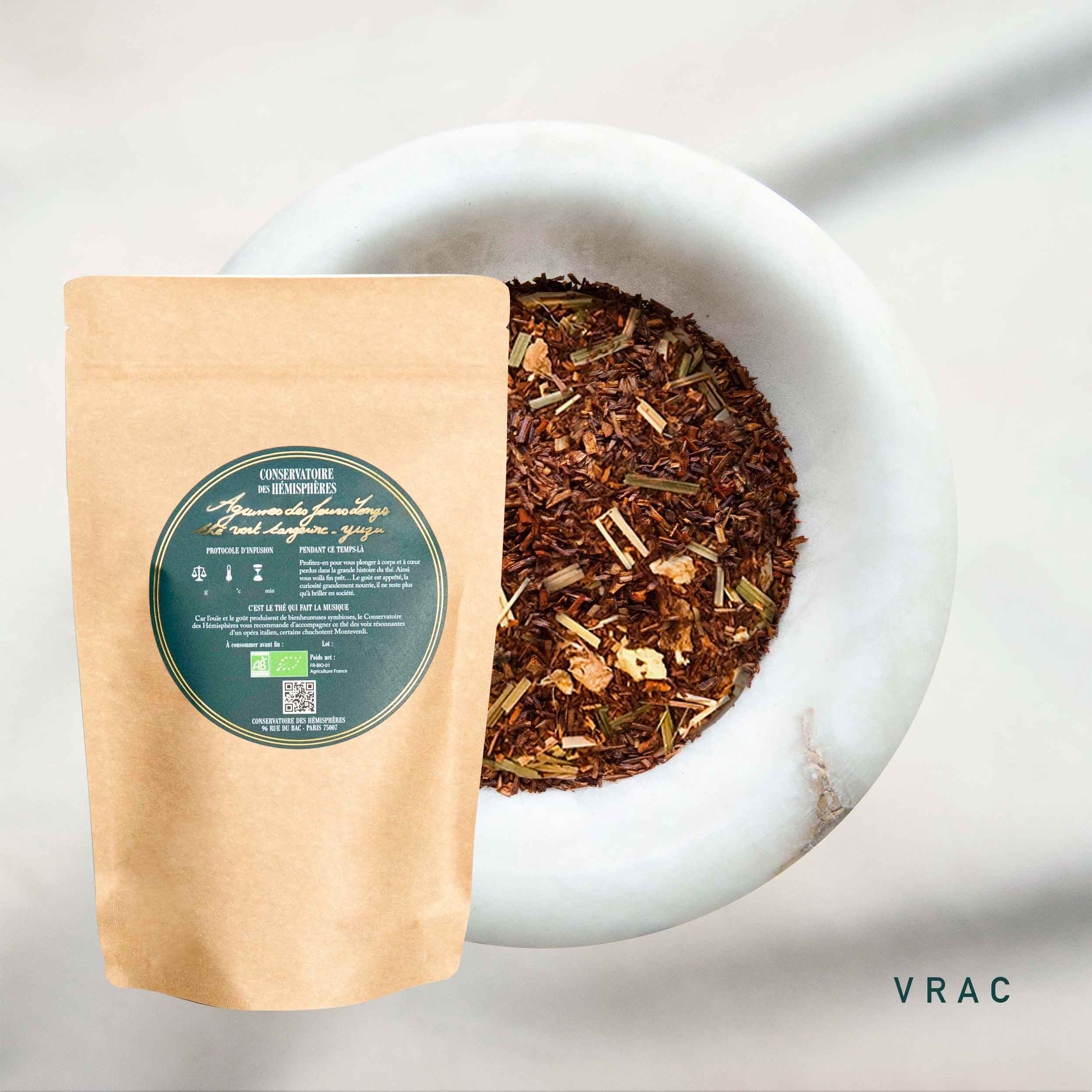 HÉLIANTHE DE L'ISLE BELLE BIO Infusions et Roiboos Conservatoire des Hémisphères Thés