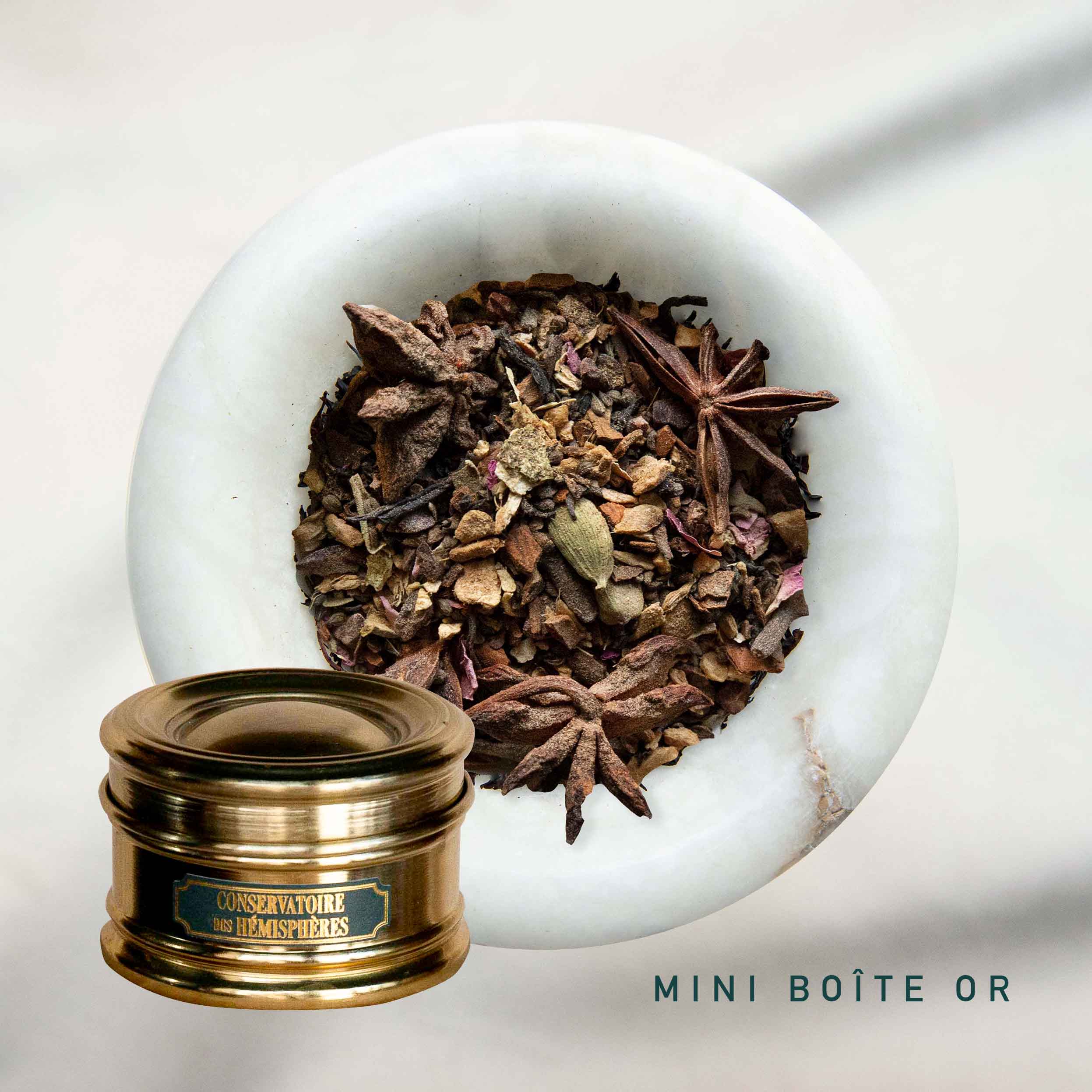 L'HIVER INDIEN BIO Infusions et Roiboos Conservatoire des Hémisphères Thés
