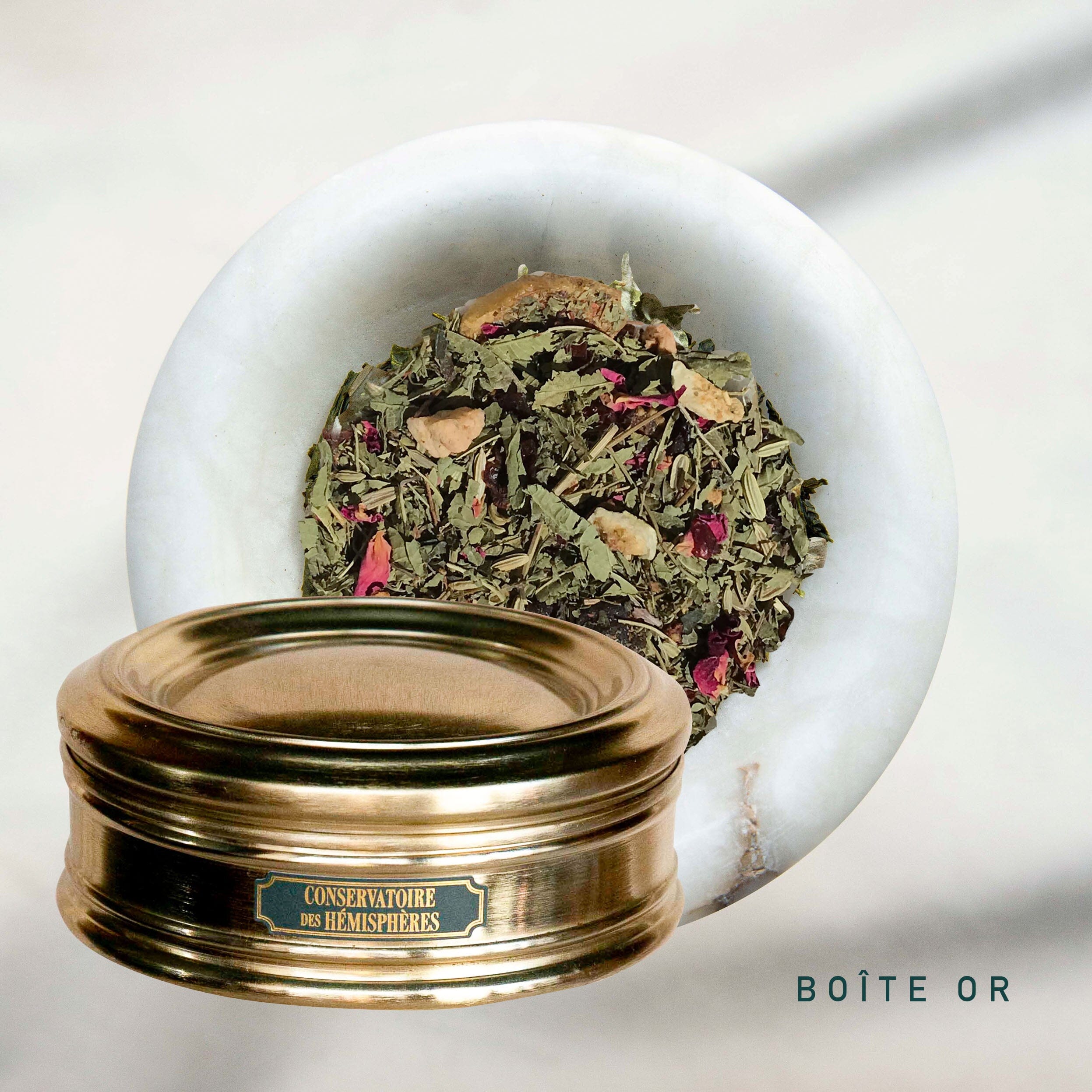 LE PARFUM DE POSITANO Infusions et Roiboos Conservatoire des Hémisphères Thés