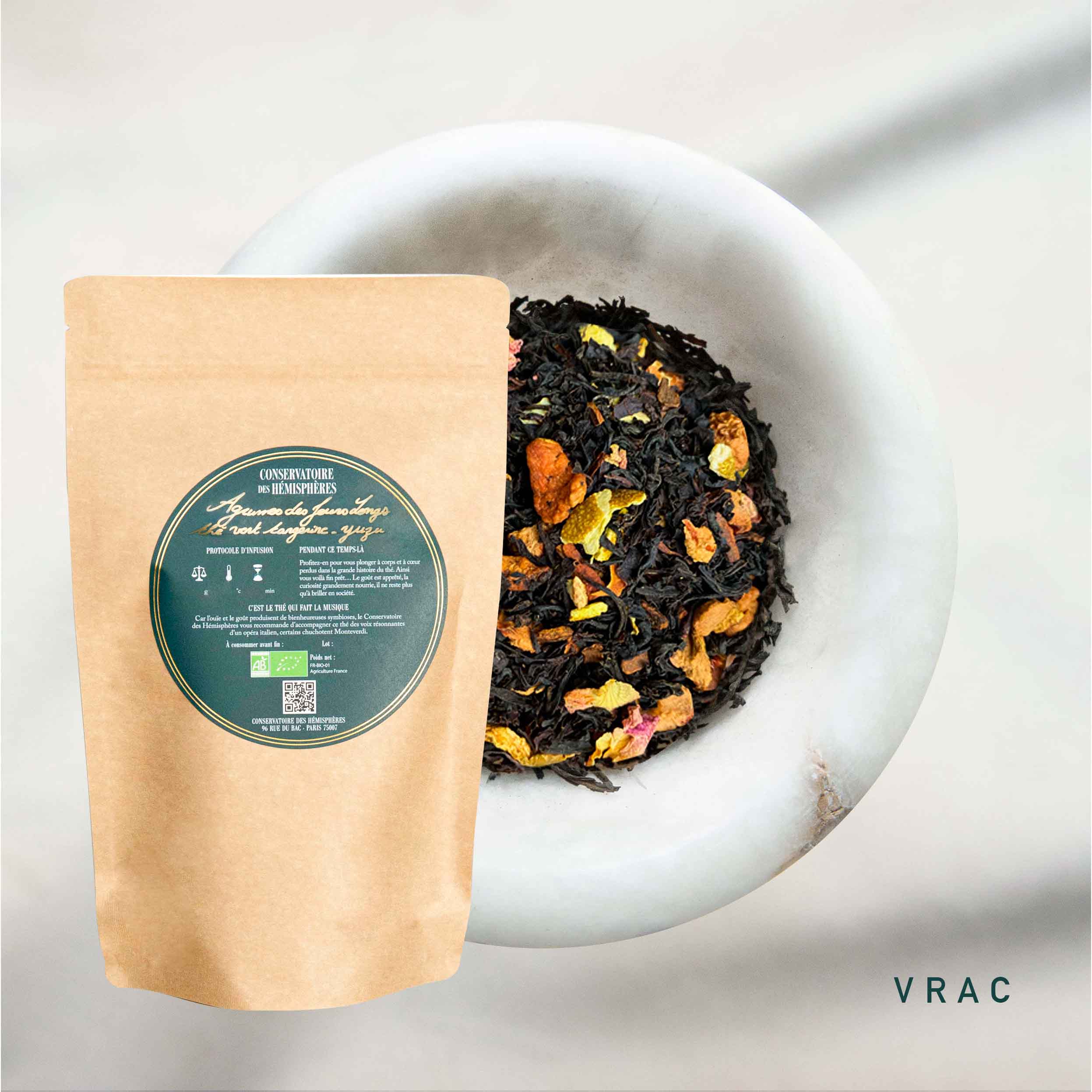 NOËL AUX HÉMISPHÈRES BIO Thés parfumés Conservatoire des Hémisphères Thés