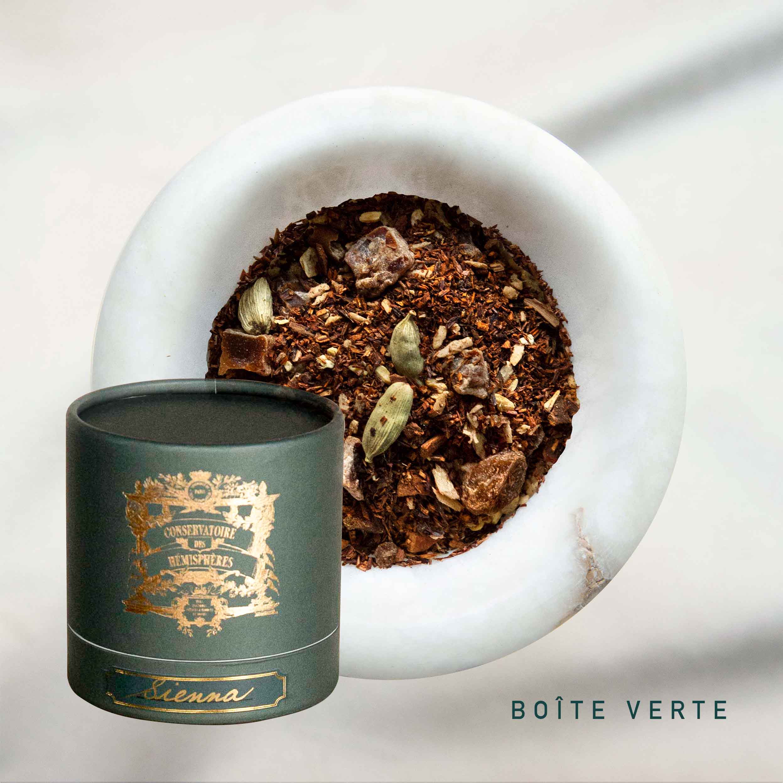 TERRE DE SIENNE BIO Infusions et Roiboos Conservatoire des Hémisphères Thés