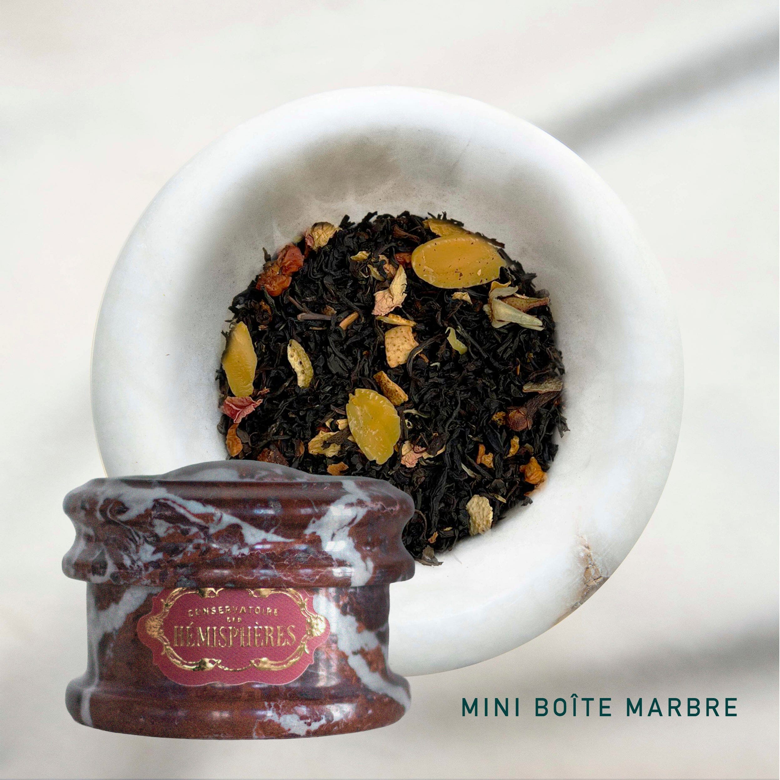 THÉ DU CARROUSEL Thés parfumés Conservatoire des Hémisphères Thés