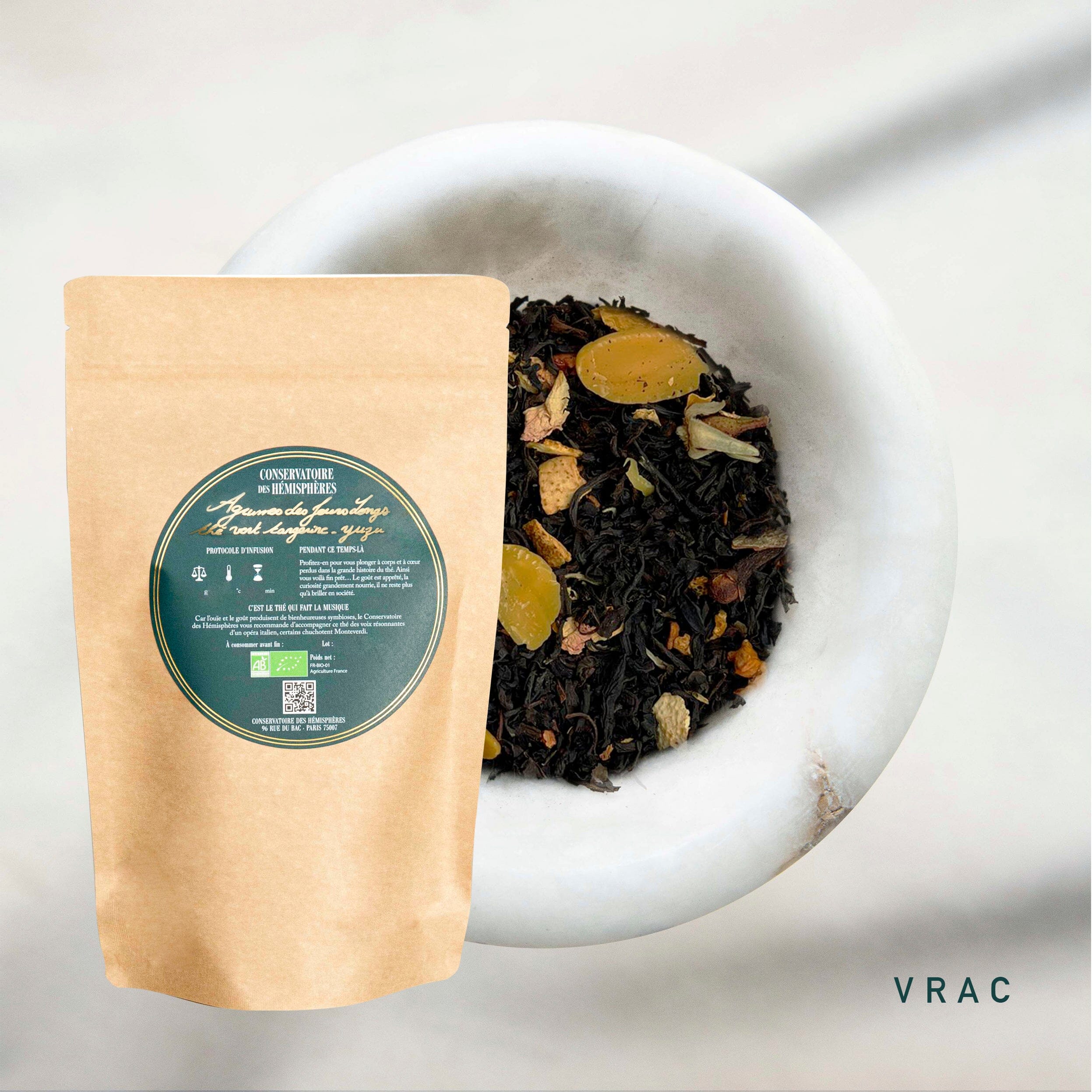 THÉ DU CARROUSEL Thés parfumés Conservatoire des Hémisphères Thés